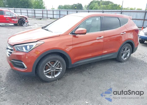 2017 Hyundai Santa Fe Sport 2.4L из США, поврежденный, VIN 5XYZT3LB6HG393666